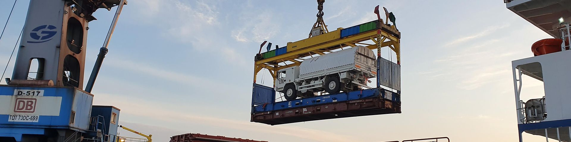 loading military vehicles