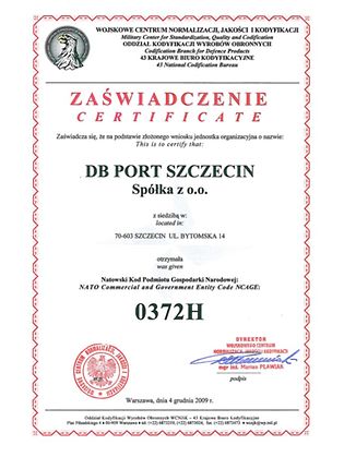 NATO Certificate